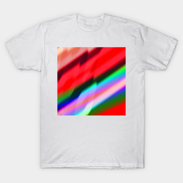 red blue abstract texture T-Shirt by Artistic_st